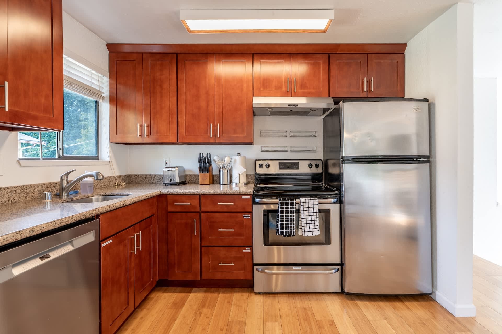 Imagine your morning coffee in this bright dining nook, or hosting a perfect dinner party. It all starts here
