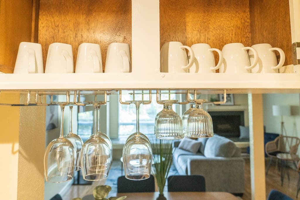 This warm and inviting space is perfect for families or groups of friends seeking a comfortable and convenient home base for their travels.